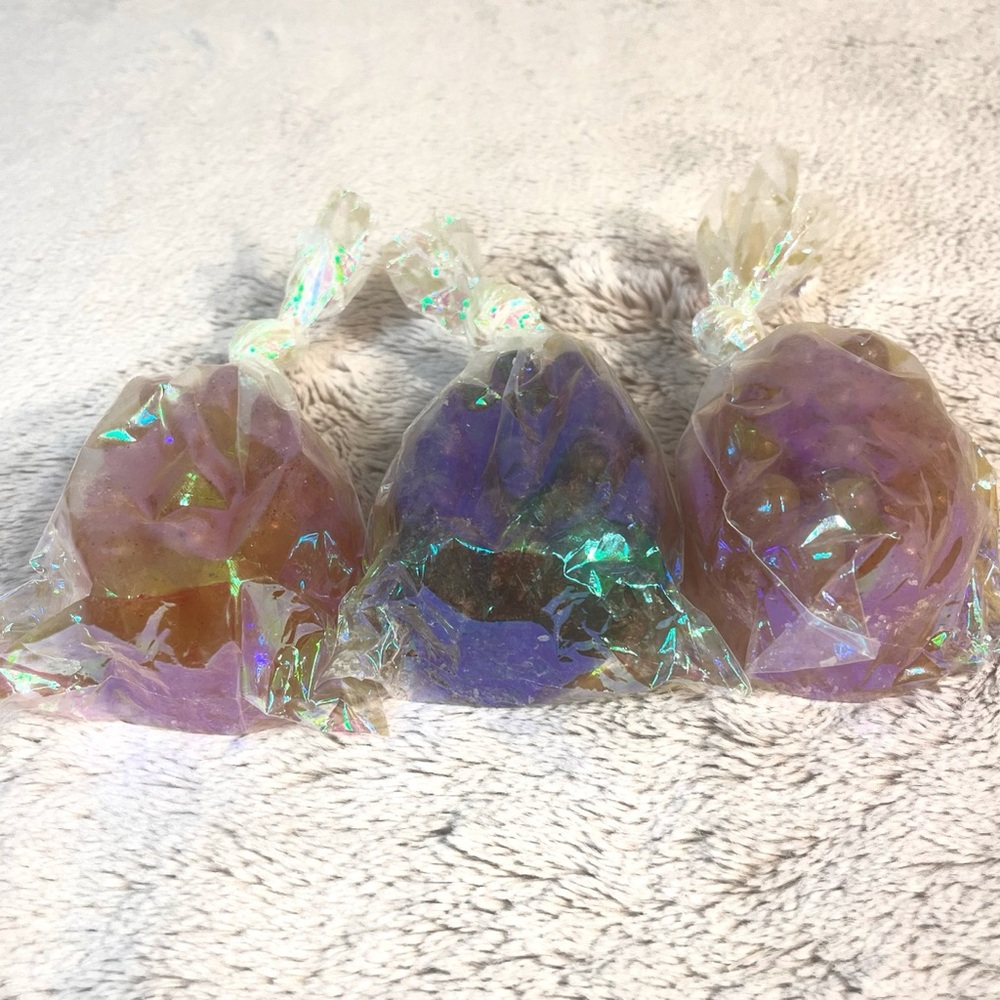 Men’s Iridescent Wrapped Reiki Healing Soaps